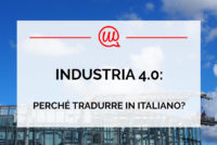 Industria 4.0 tradurre in italiano